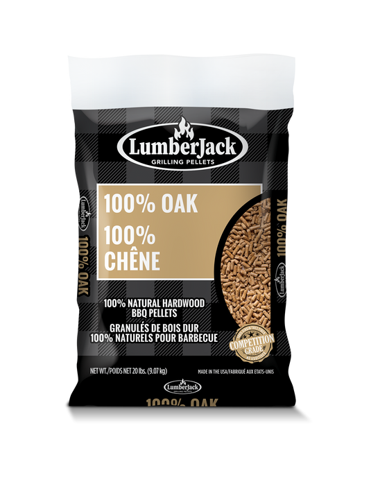 100% Oak BBQ Grilling Pellets