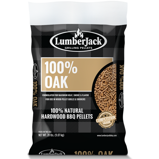 100% Oak BBQ Grilling Pellets