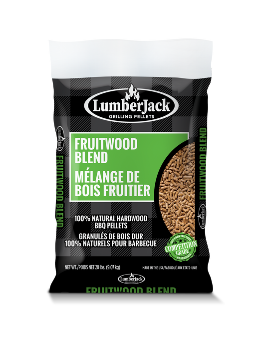 Fruitwood Blend BBQ Grilling Pellets