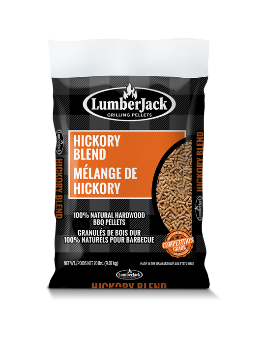 Hickory Blend BBQ Grilling Pellets