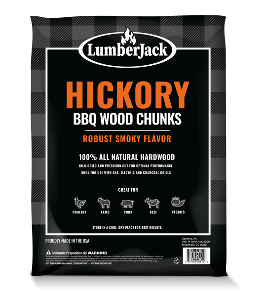 Hickory BBQ Wood Chunks