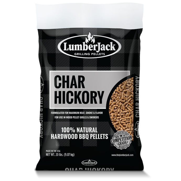 Char Hickory BBQ Grilling Pellets