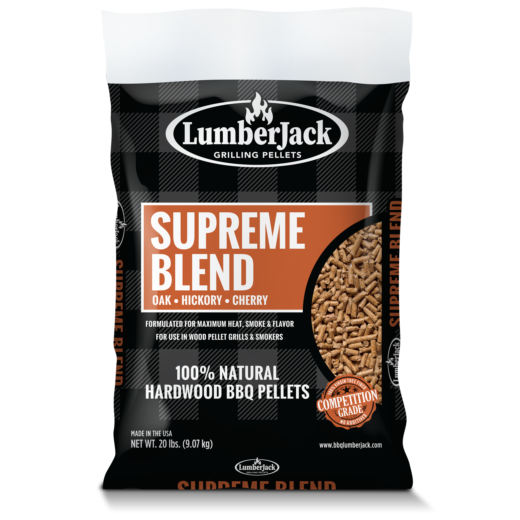Supreme Blend (OHC) BBQ Grilling Pellets Lumber Jack Grilling Pellets