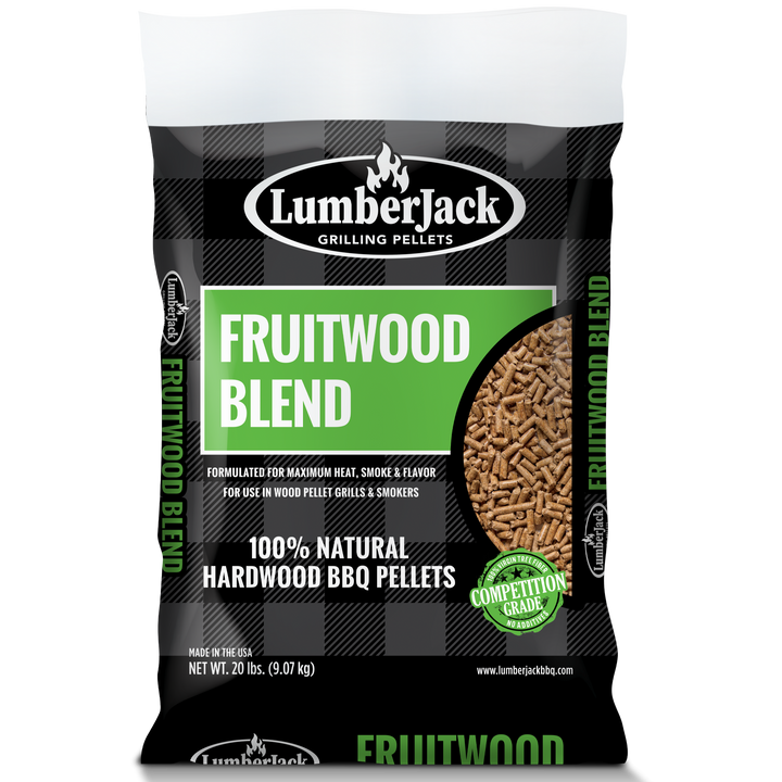 Home of the Real BBQ Wood Pellets BBQ Lumber Jack