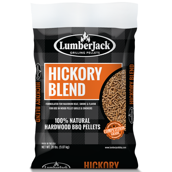 Hickory Blend BBQ Grilling Pellets