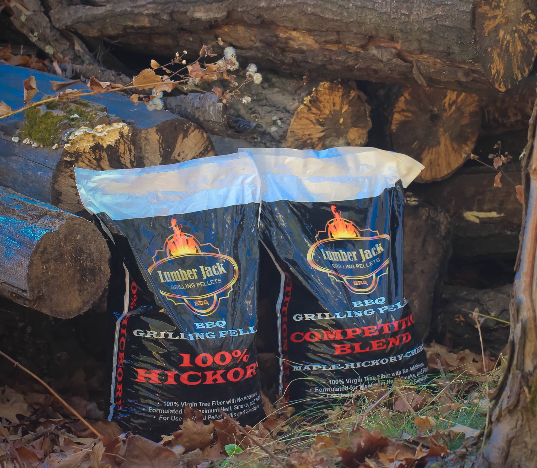 Maple-Beech-Cherry Sweetwood Blend Lumber Jack 20-pounds BBQ Grilling Wood pellets 