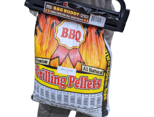 BBQ Pellet Bag Buddy – Carry, Pour, Seal